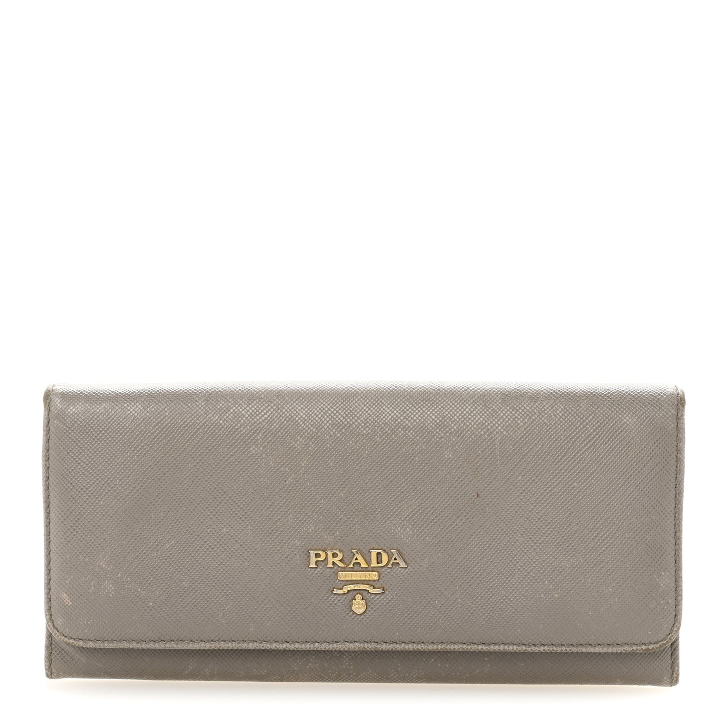 Saffiano Metal Continental Flap Wallet Cammeo Orchidea