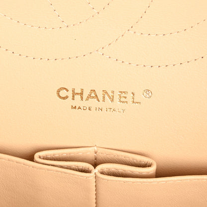 Chanel Caviar Quilted Jumbo Double Flap Beige Clair 6 of 11