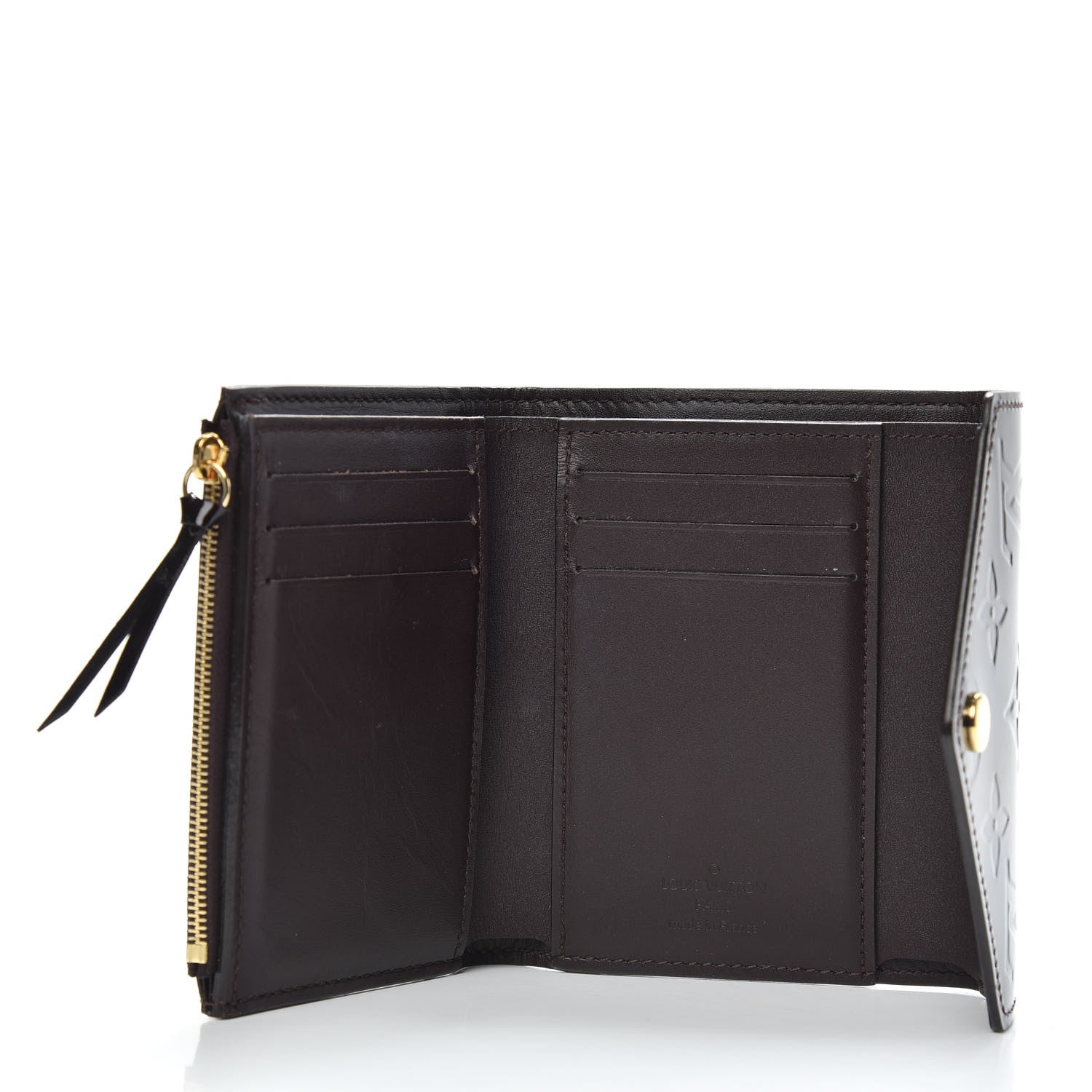 Louis Vuitton Vernis Victorine Wallet Amarante 5 of 8