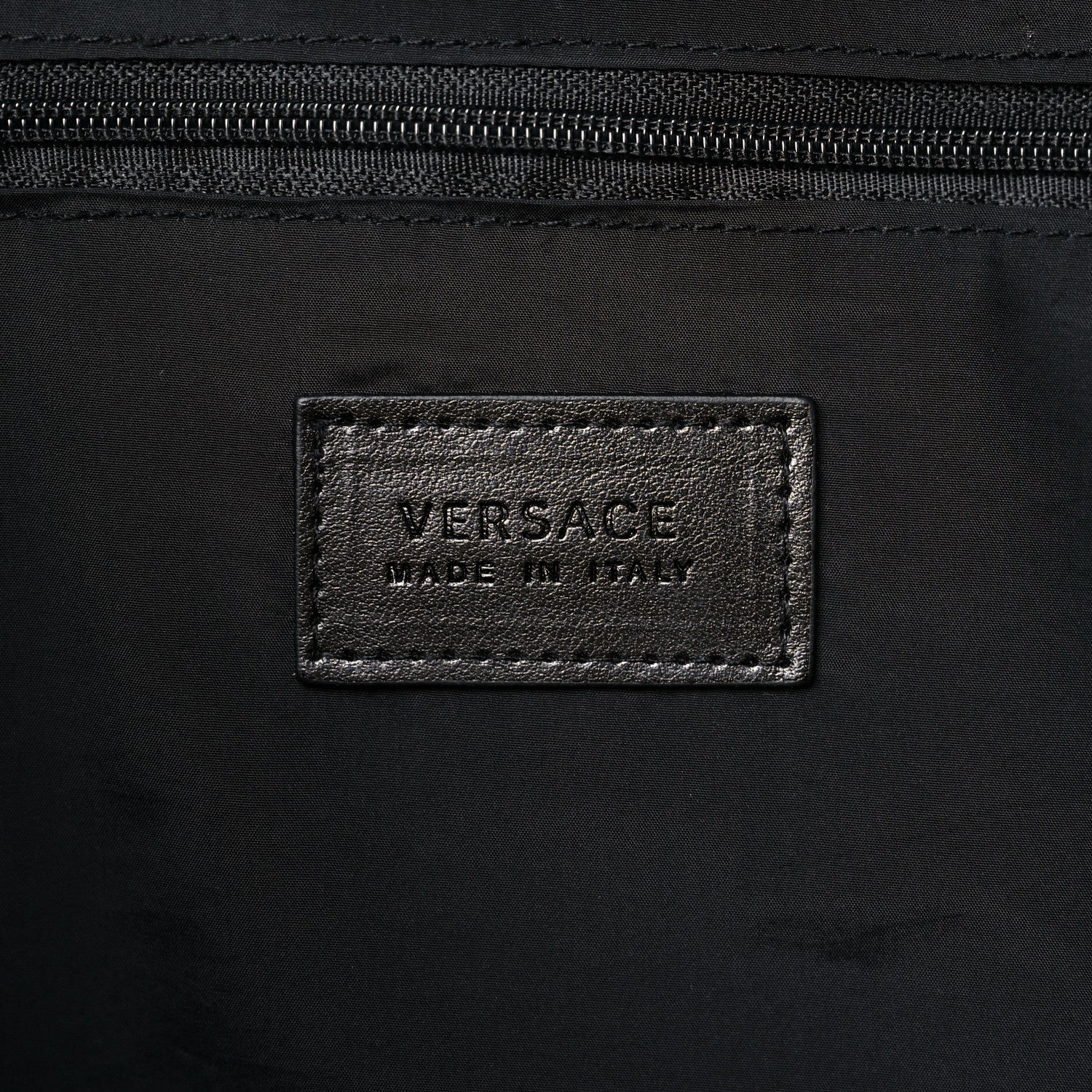 Versace Nylon Baroque Diaper Bag Black 8 of 9