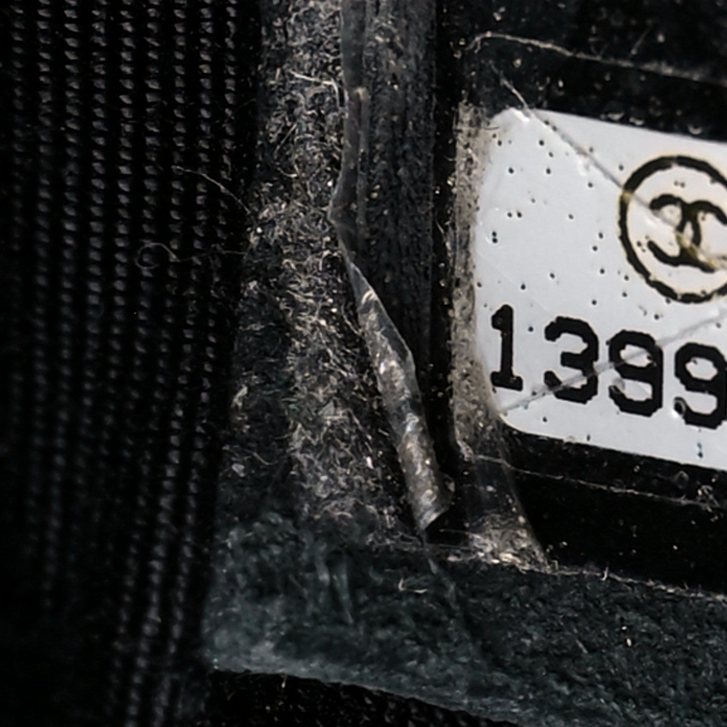 Soft Caviar Large Timeless CC Shopping Tote Black