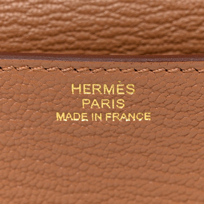 Hermes Chevre Mysore Roulis Slim Wallet Quebracho 9 of 12