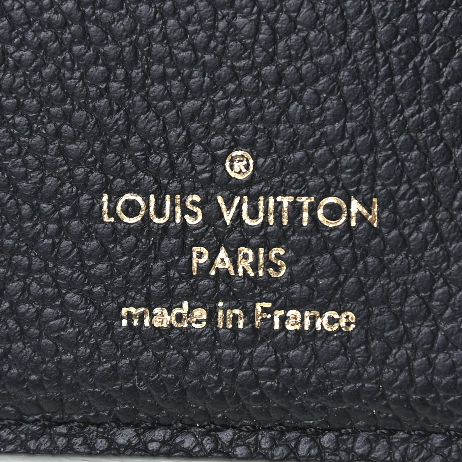 Louis Vuitton Empreinte Zoe Wallet Black 6 of 7