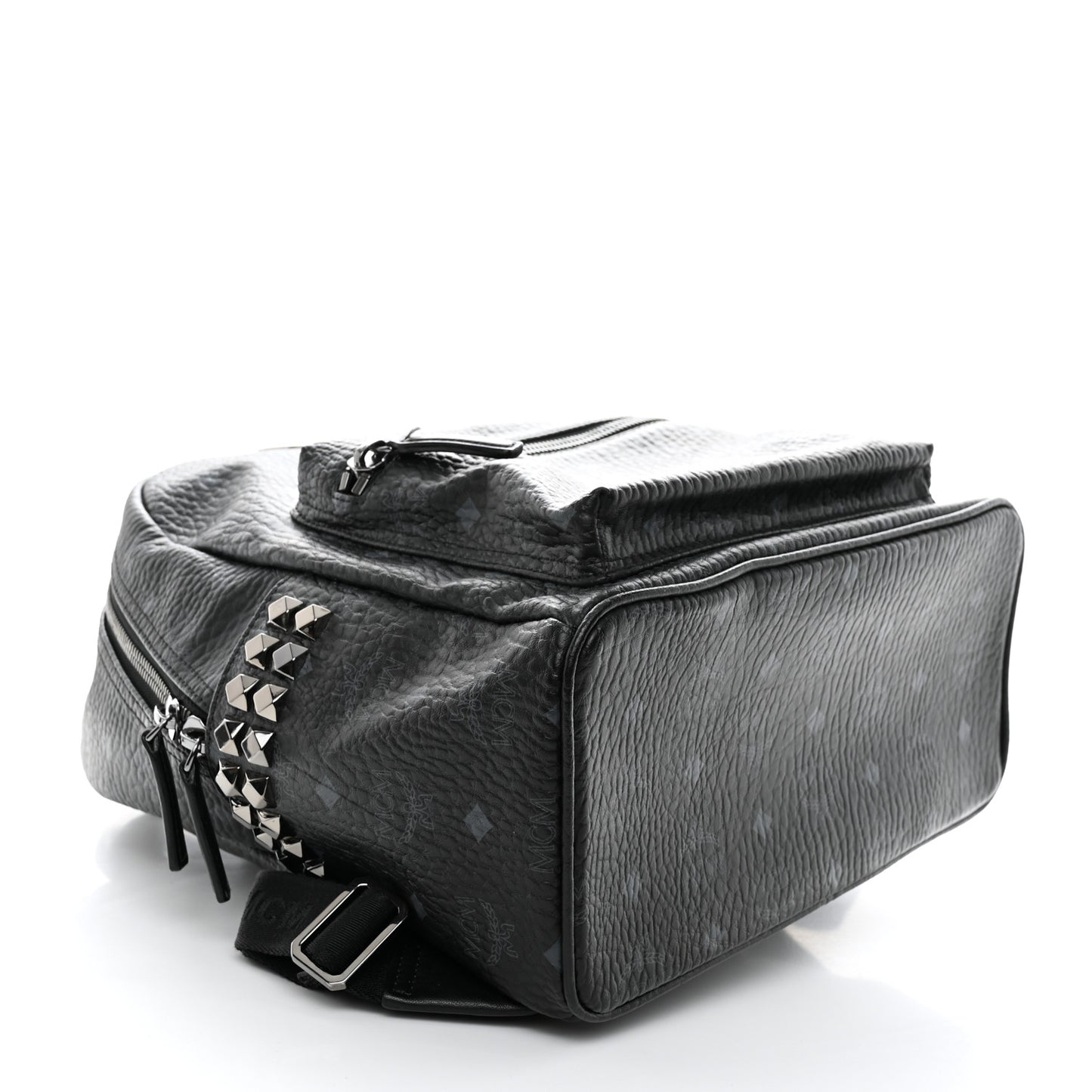 Visetos Medium Side Studs Stark Backpack Black