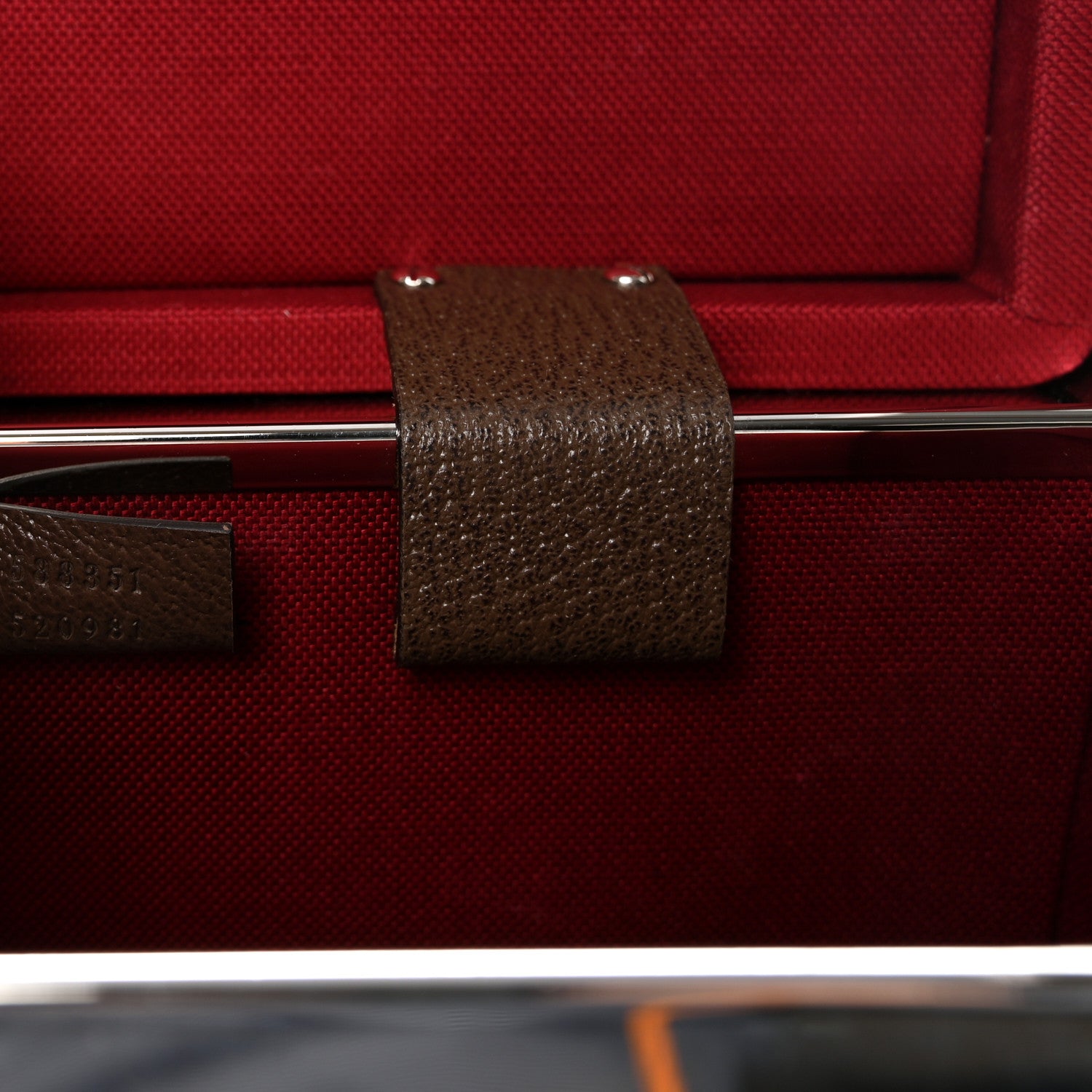 Gucci GG Supreme Monogram Globe-Trotter Beauty Case Brown 7 of 10