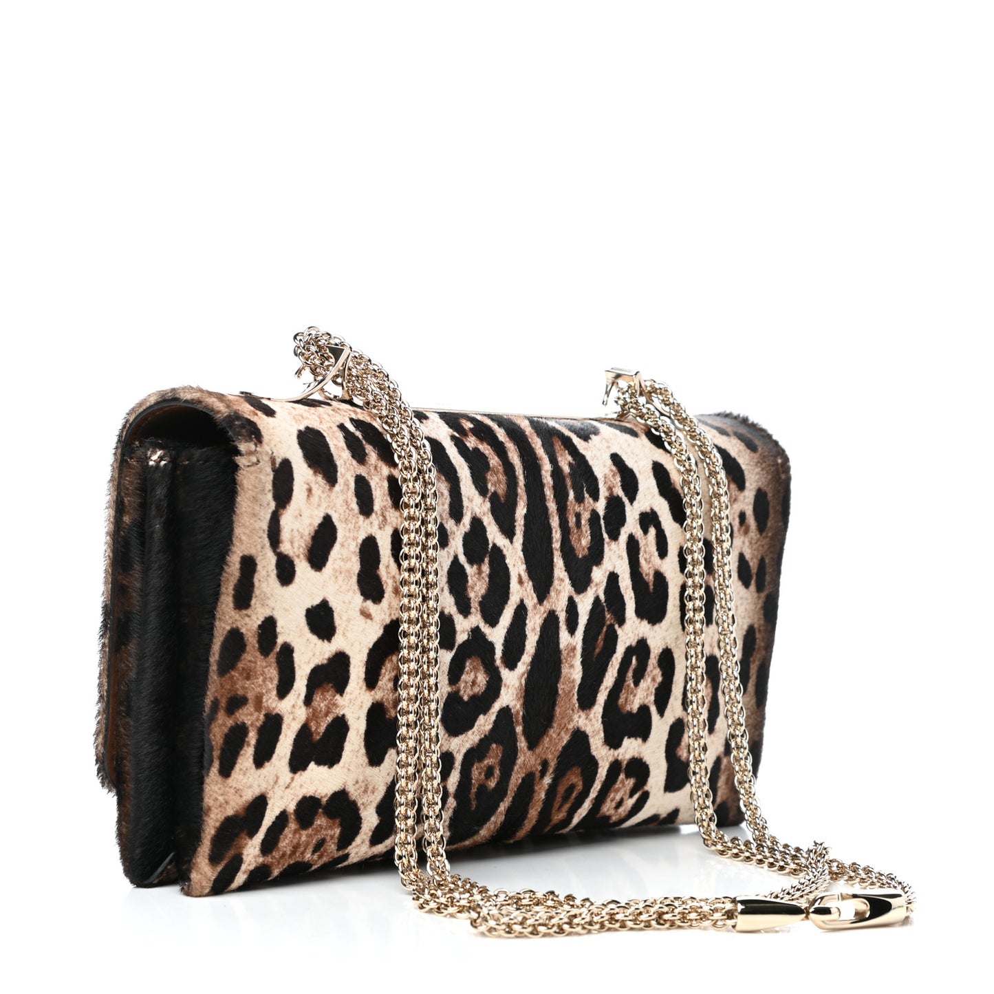 Pony Hair Leopard Print Va Va Voom Shoulder Bag