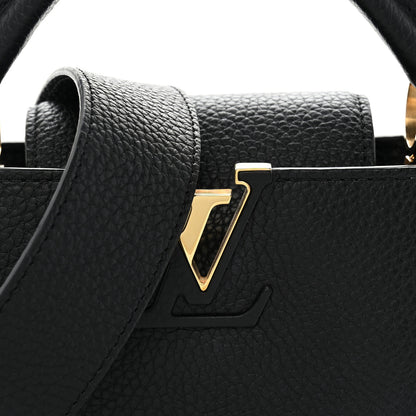 Louis Vuitton Taurillon Mini Capucines Black 15 of 19