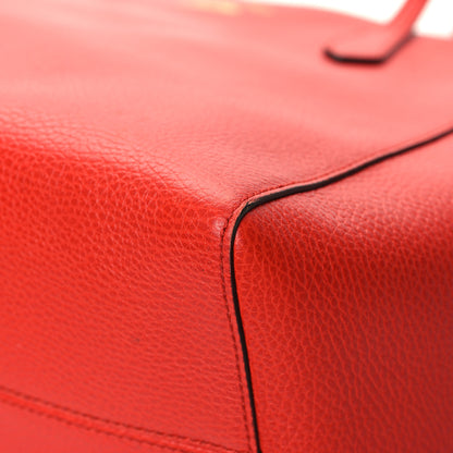 Gucci Dollar Calfskin Medium Swing Tote Red 10 of 10