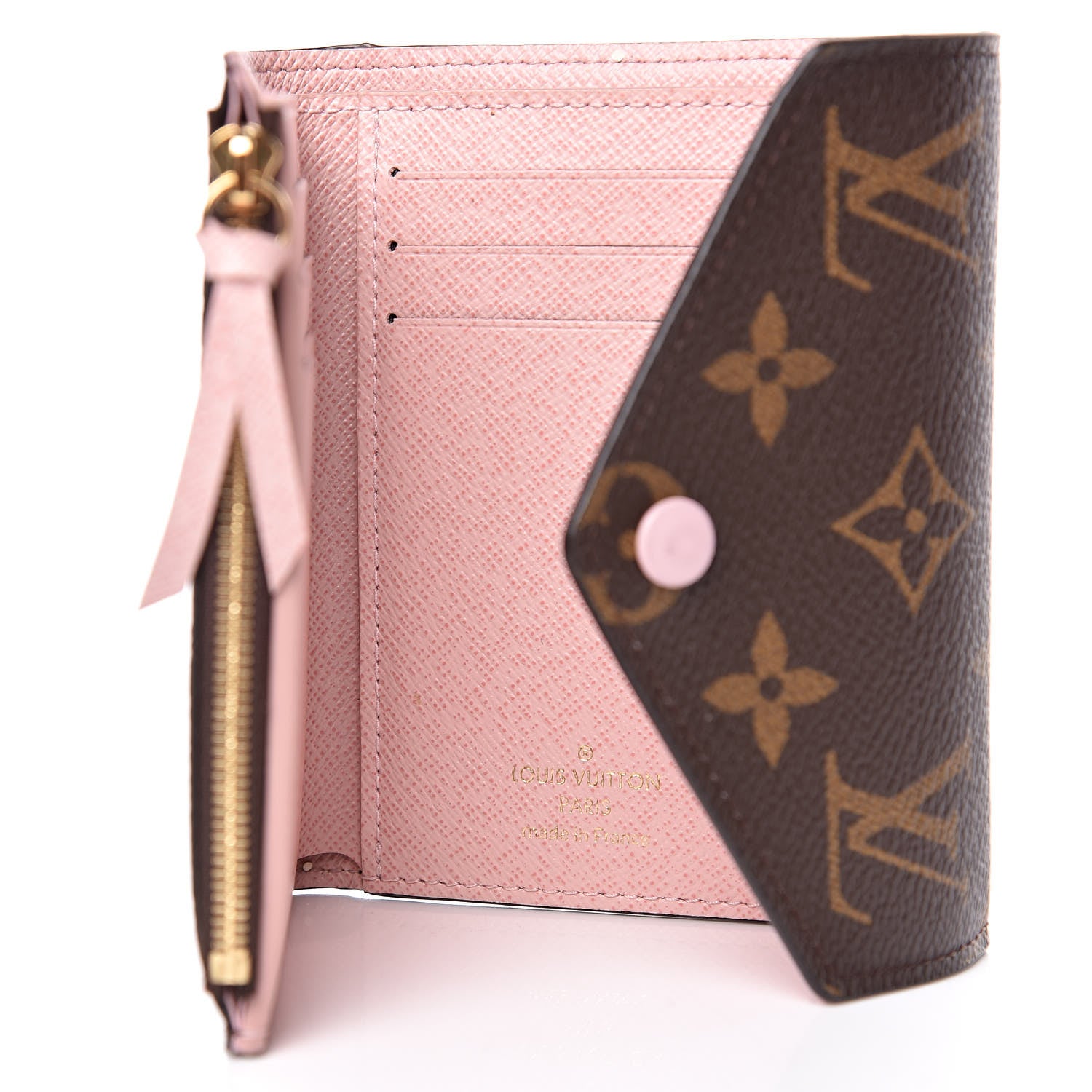 Louis Vuitton Monogram Victorine Wallet Rose Ballerine 5 of 9