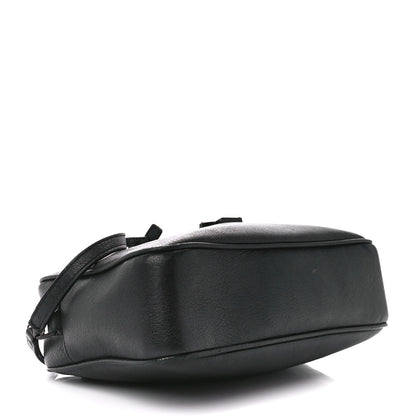 Saint Laurent Lambskin Monogram Lou Camera Bag Black 4 of 12