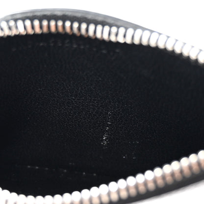 Saint Laurent Grained Calfskin 5 Fragments Zip Pouch Card Holder Black 8 of 9