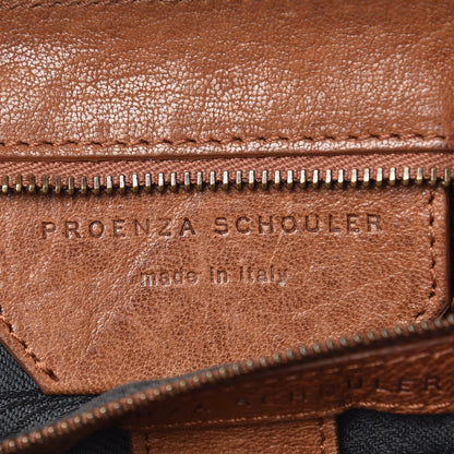 Proenza Schouler Lambskin Medium PS1 Satchel Saddle 7 of 21