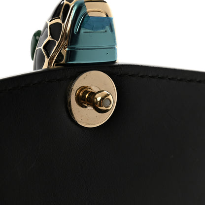 Bulgari Calfskin Serpenti Forever Crossbody Bag Black 14 of 16