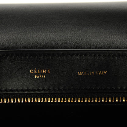 Celine Smooth Calfskin Suede Medium Tri-Color Trapeze Indigo 6 of 7