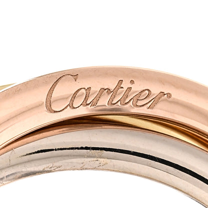 Cartier 18K Pink Yellow White Gold Trinity Triple Chain Pendant Necklace 4 of 5