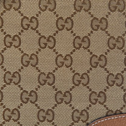 Gucci Monogram Mini Bree Messenger Bag Beige Tabacco 8 of 10