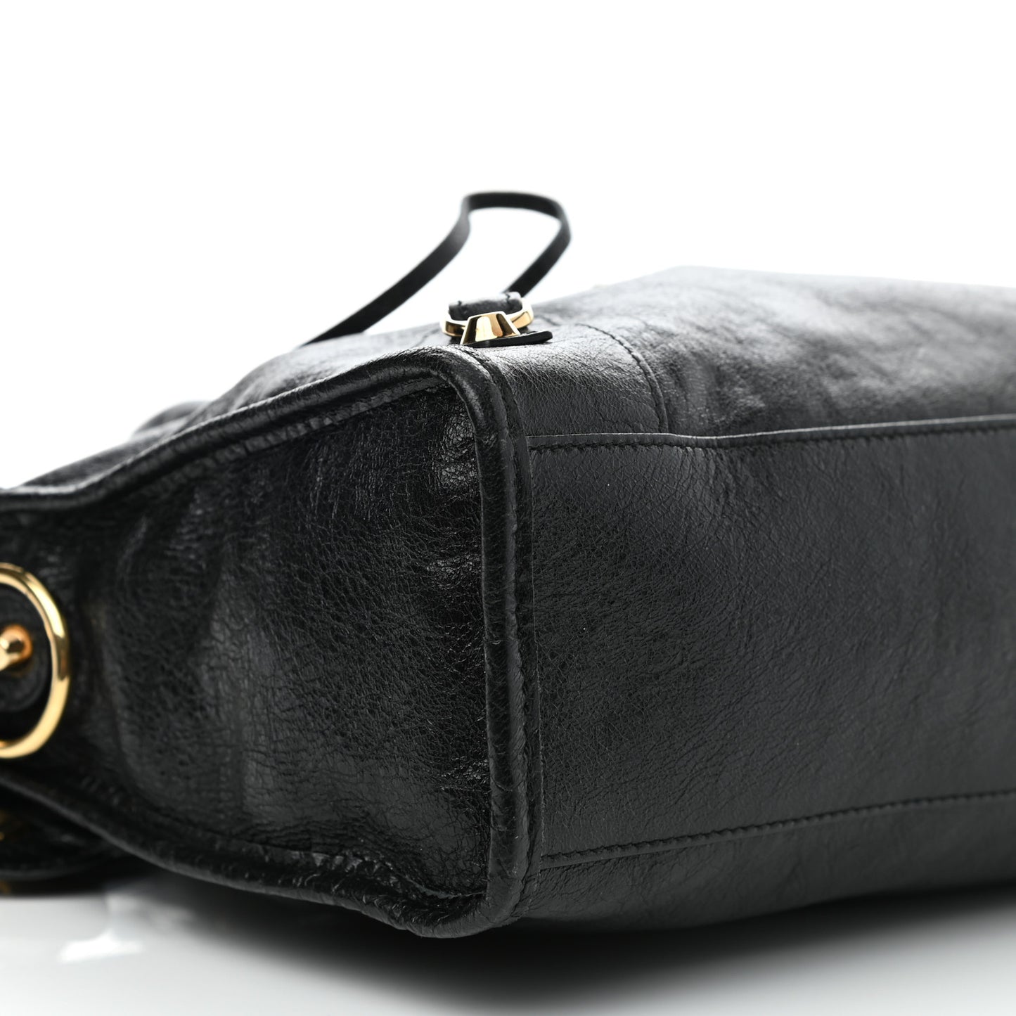 Agneau Classic Gold Hardware S City Black