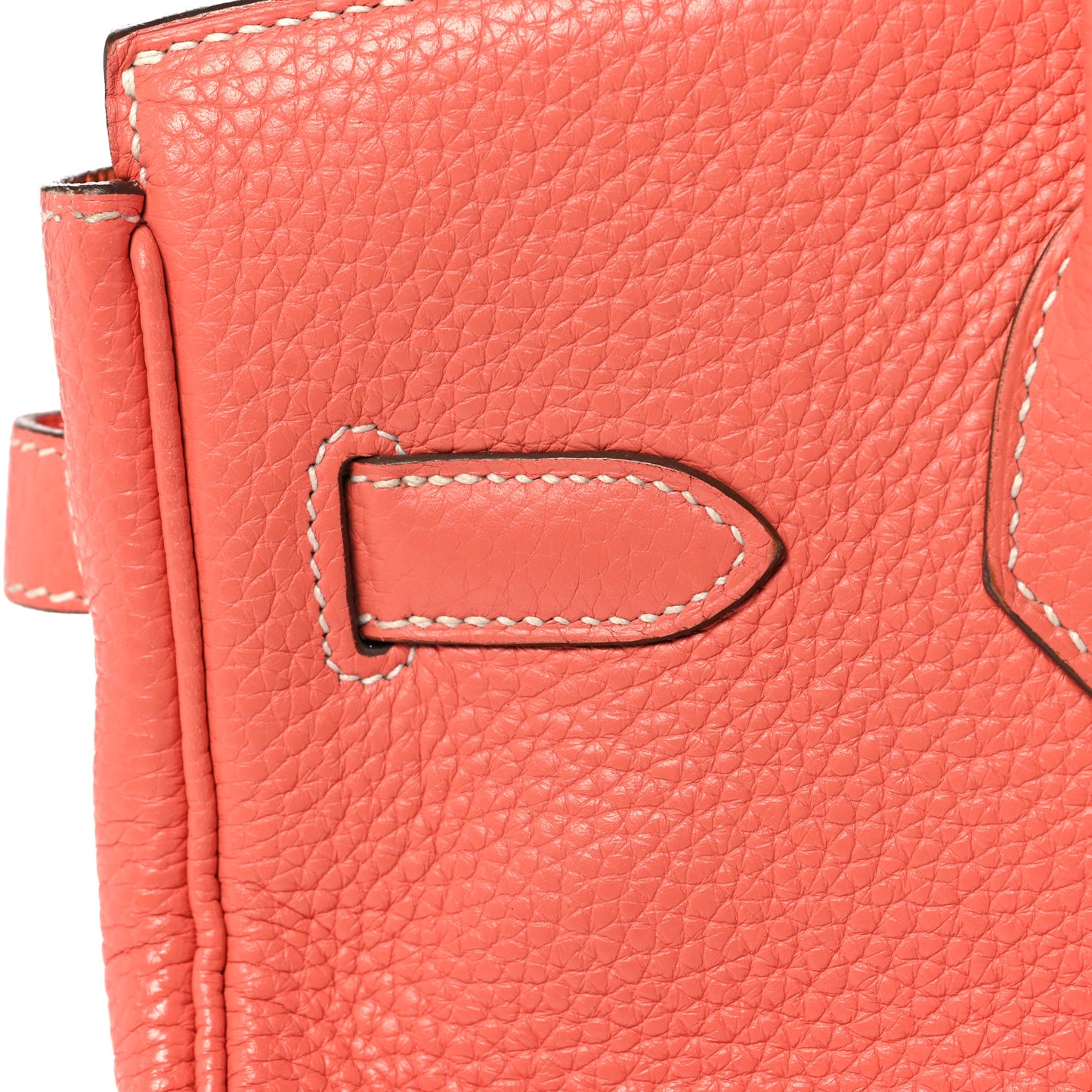 Taurillon Clemence Birkin 30 Crevette