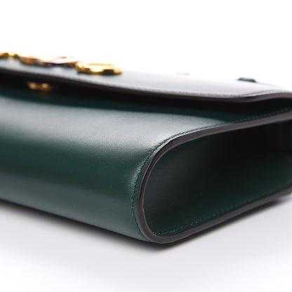 Gucci Smooth Calfskin Small Zumi Top Handle Shoulder Bag Vintage Green 9 of 11