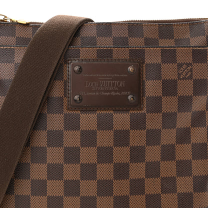 Louis Vuitton Damier Ebene Brooklyn Flat Pochette 7 of 9