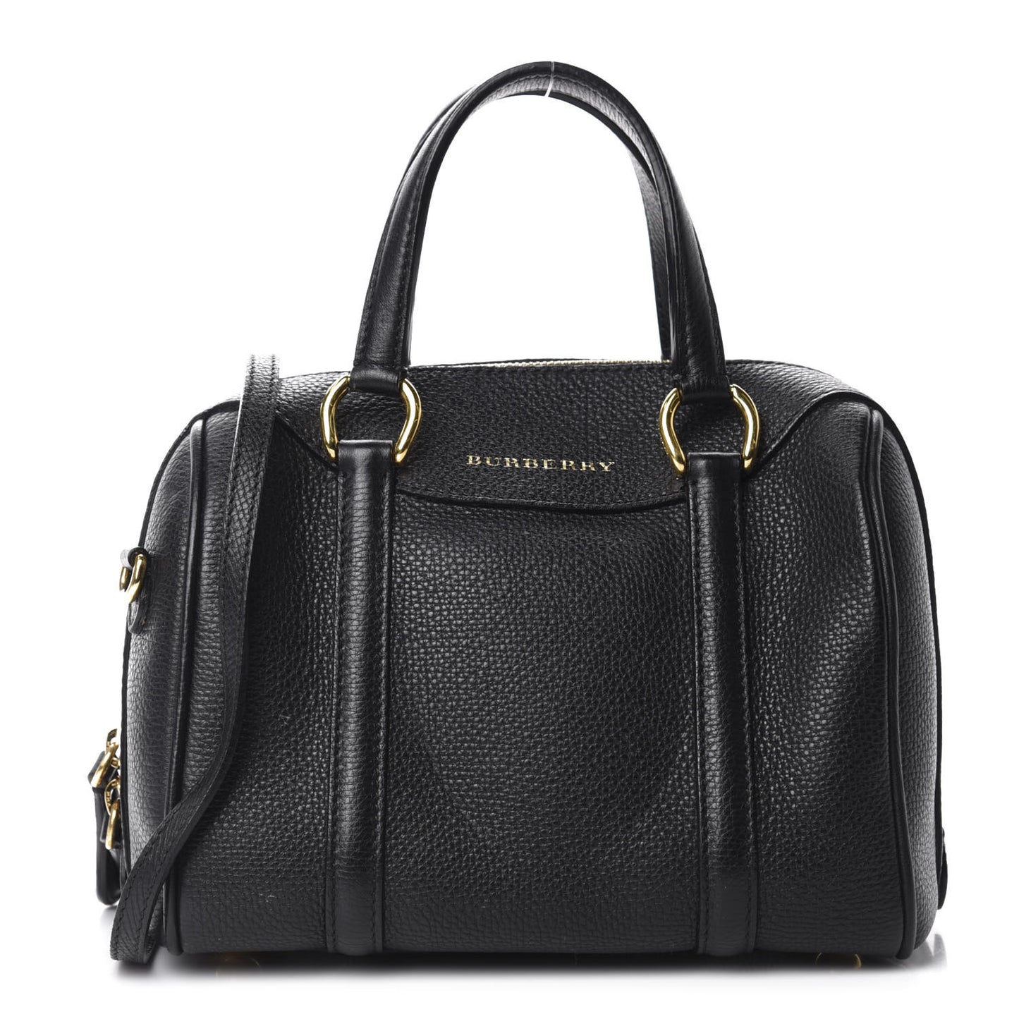Derby Calfskin Small Alchester Bowling Bag Black