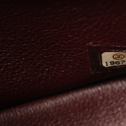 Chanel Lambskin Quilted Jumbo Double Flap Black 7 of 14