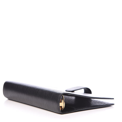 Louis Vuitton Epi Medium Ring Agenda Cover Black 4 of 8