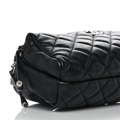 Chanel Calfskin Quilted Waist Bag Black 8 of 12