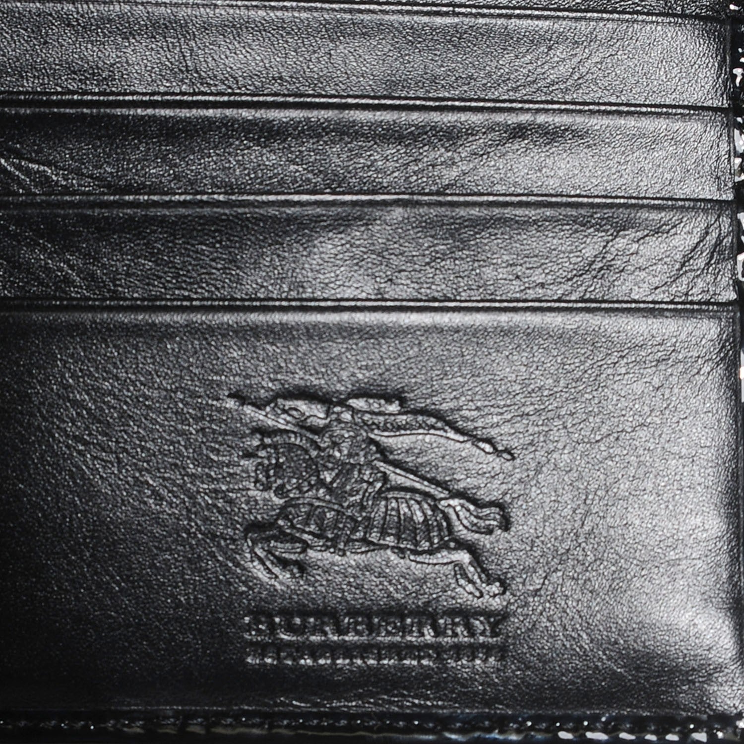 Burberry Nova Check Penrose Continental Wallet Black 5 of 7