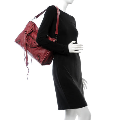 Balenciaga Agneau Classic Hardware City Cassis 2 of 11