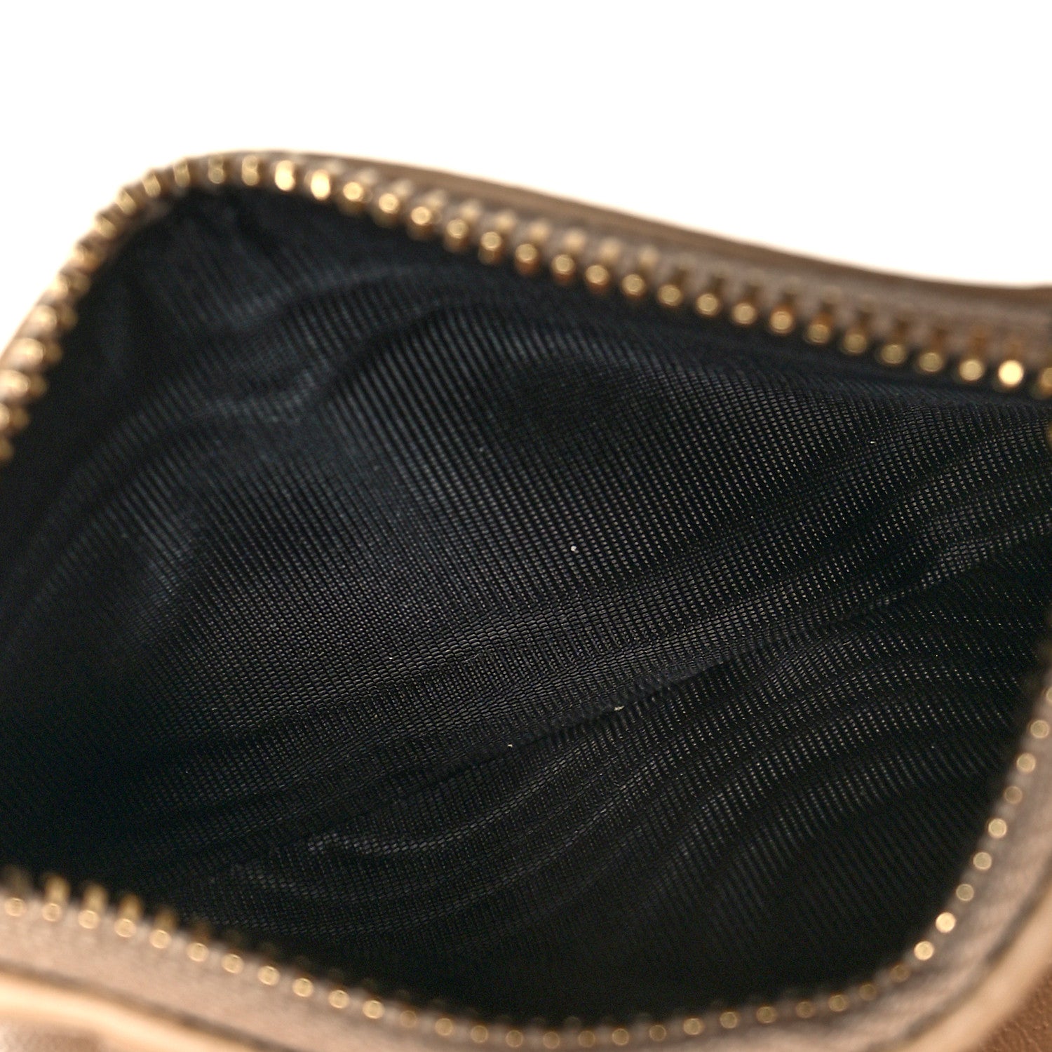 Saint Laurent Calfskin Monogram Bi-Fold Zipped Wallet Nude Powder 6 of 9