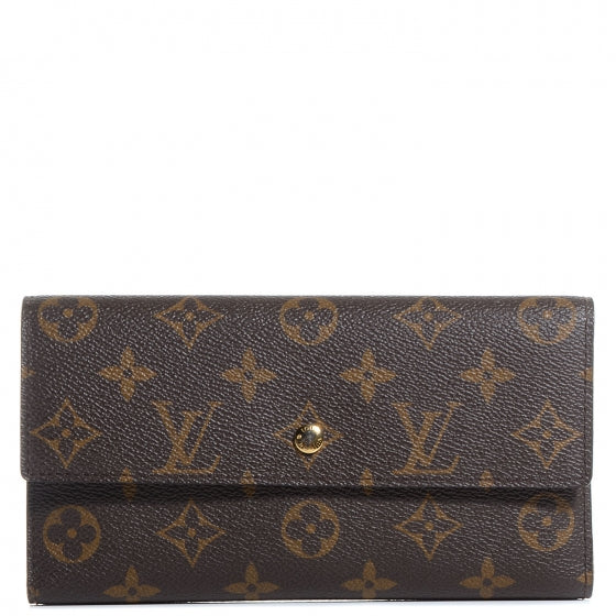 Louis Vuitton Monogram Porte Tresor International Wallet 1 of 8