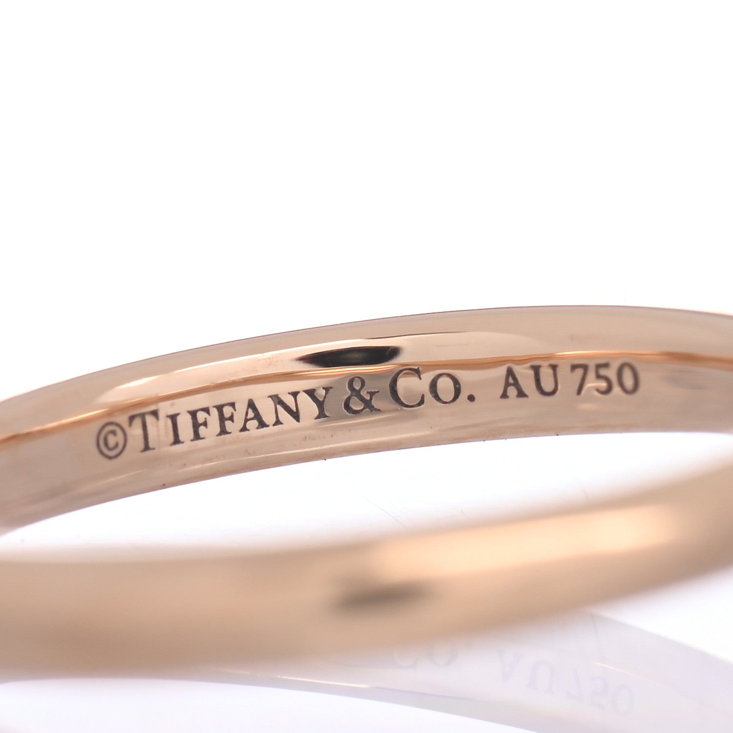 Tiffany 18K Rose Gold Pearl 8mm HardWear Ball Ring 47 4 5 of 5