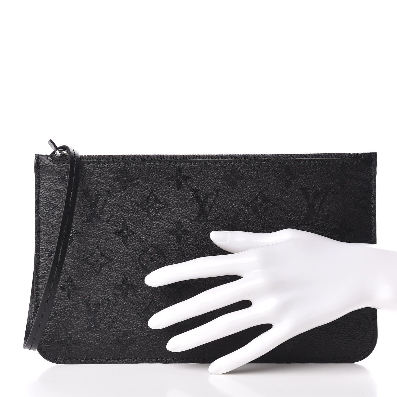 Louis Vuitton X UF Monogram Neverfull MM GM Pochette Black 2 of 6