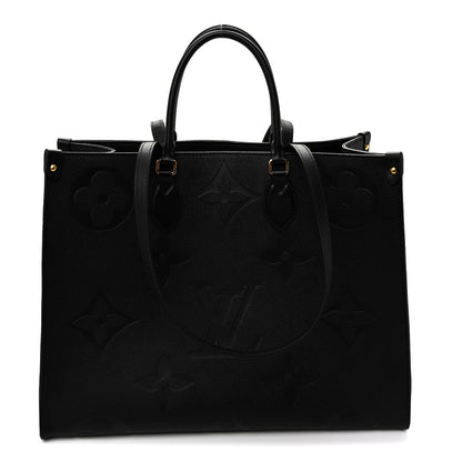 Louis Vuitton Empreinte Monogram Giant Onthego GM Black 1 of 10
