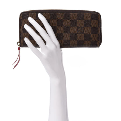 Louis Vuitton Damier Ebene Clemence Wallet 2 of 11