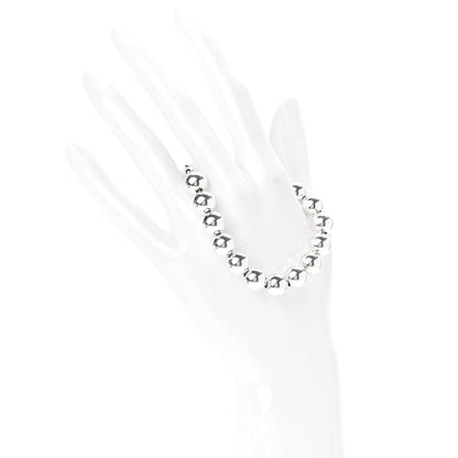 Tiffany Sterling Silver 10mm HardWear Ball Bracelet 2 of 5