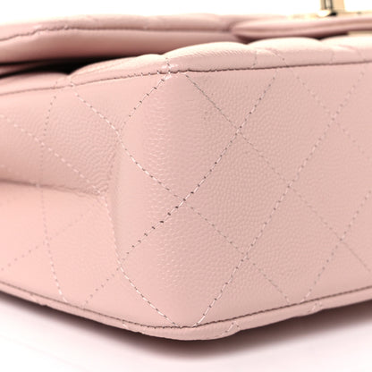 Chanel Caviar Quilted Small Double Flap Light Pink 7 of 10