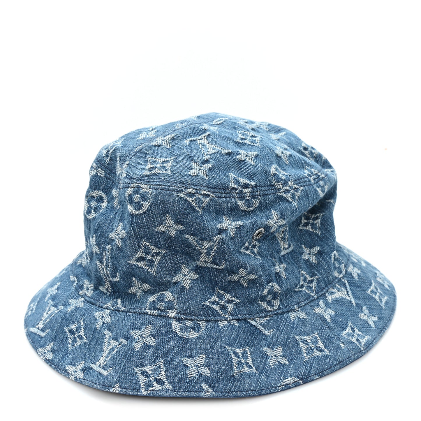 Monogram Denim Transformable Bob Bucket Hat 60 Black