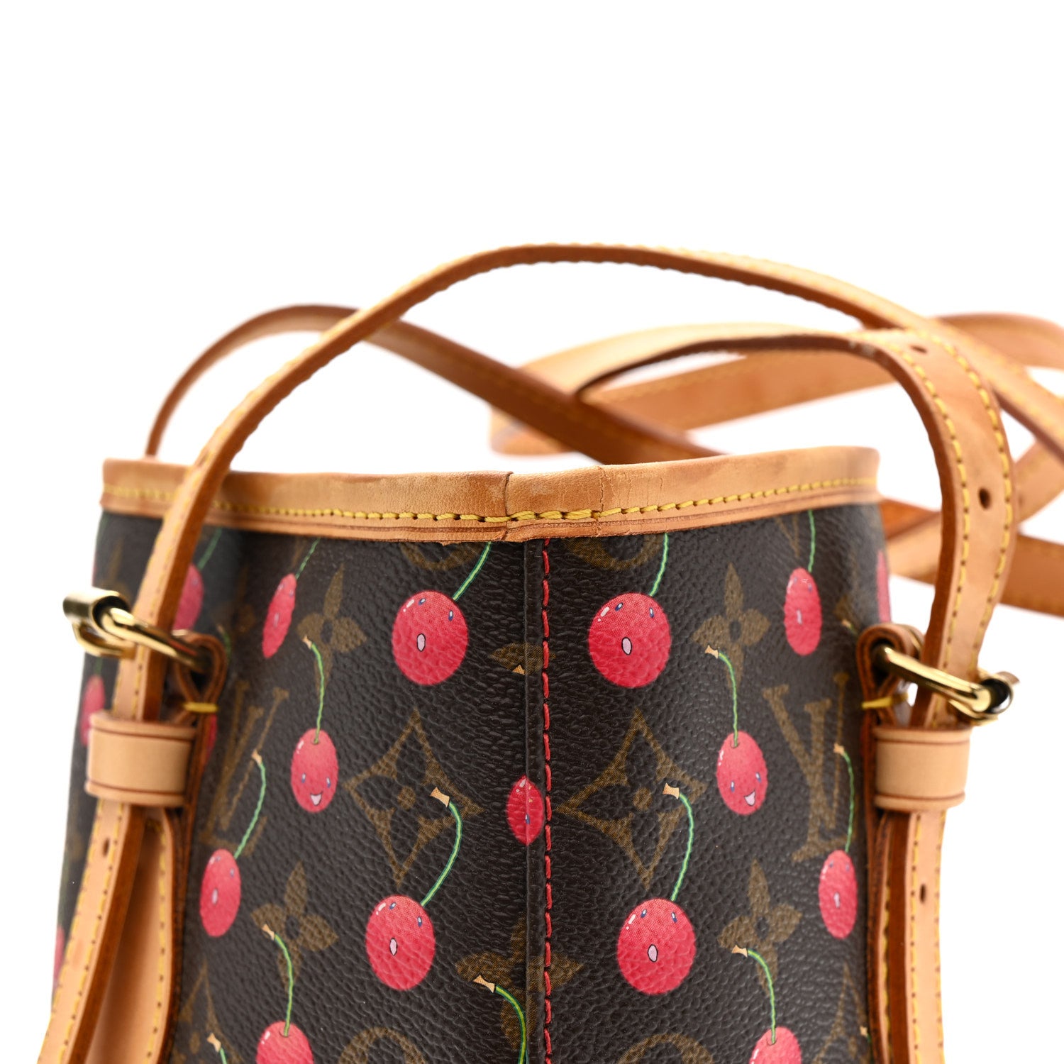 Louis Vuitton Monogram Cerises Bucket Bag 17 of 20