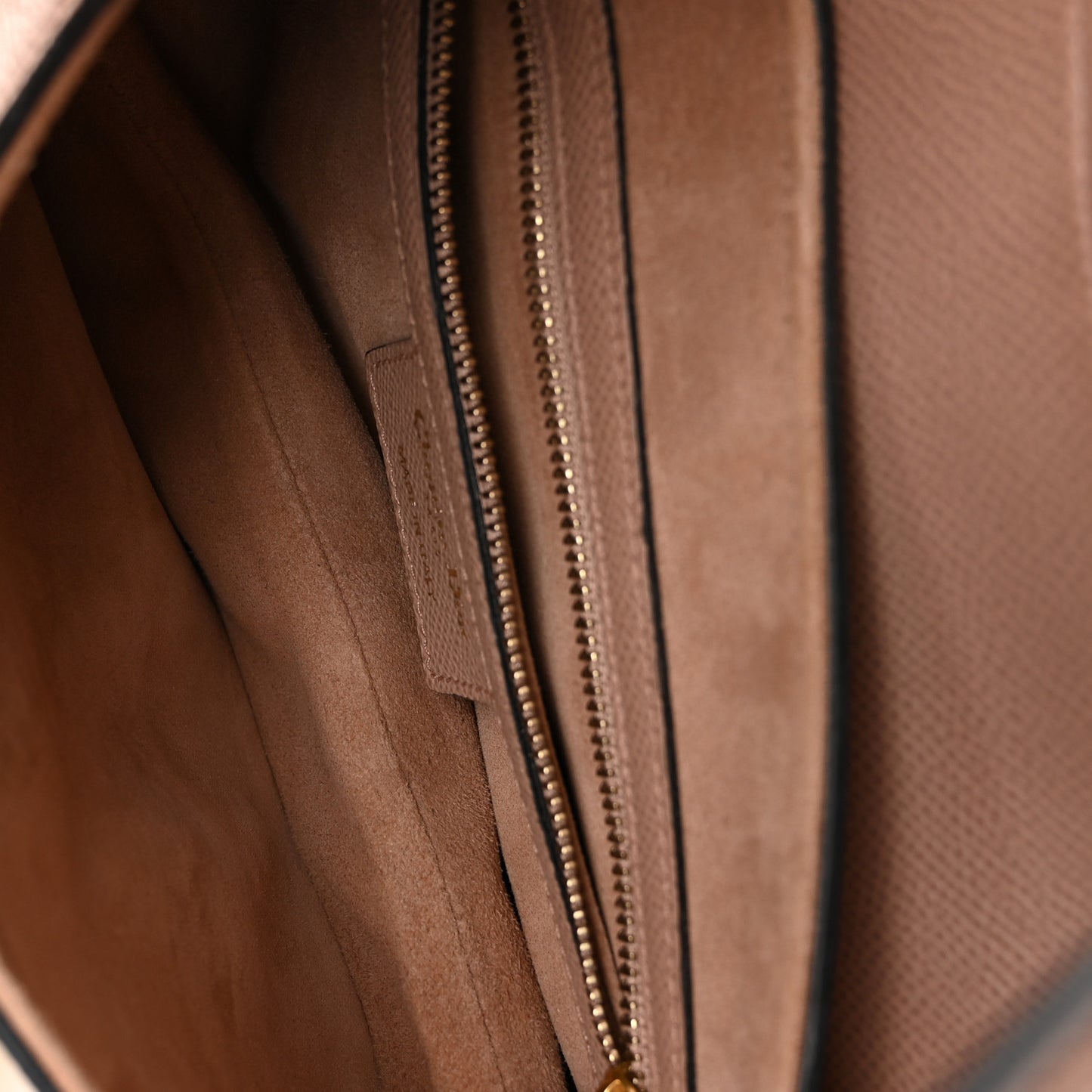 Grained Calfskin Saddle Bag With Strap Fard