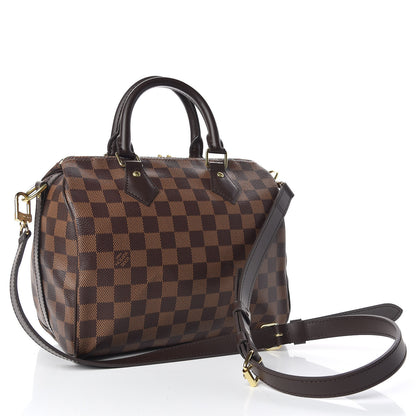 Louis Vuitton Damier Ebene Speedy Bandouliere 25 3 of 9