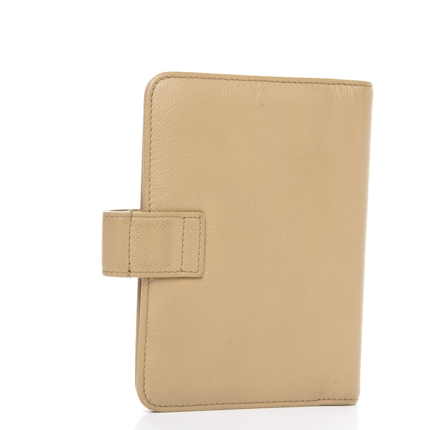 Chanel Goatskin Small Ring Agenda Planner Beige 2 of 8