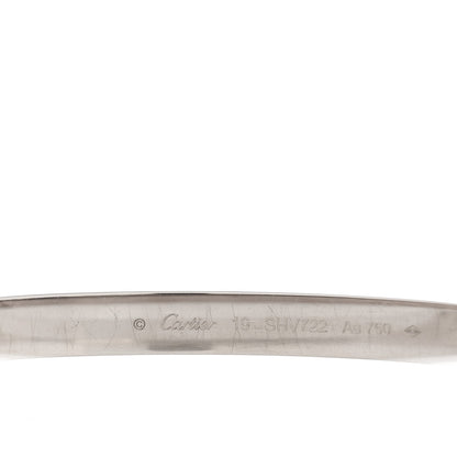 Cartier 18K White Gold LOVE Bracelet 19 3 of 3