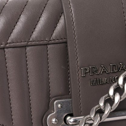 Prada Soft Calfskin Impunture Diagramme Cahier Bag Bambu 13 of 15