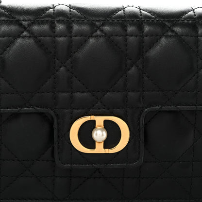 Christian Dior Lambskin Cannage Jolie Mini Bag Black 8 of 10