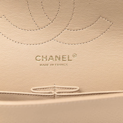 Chanel Caviar Quilted Jumbo Double Flap Beige Clair 6 of 12