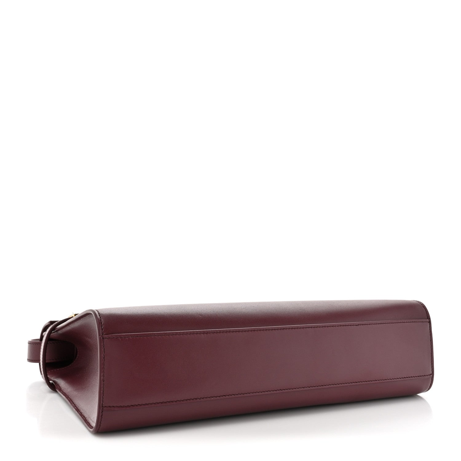 Saint Laurent Smooth Calfskin Manhattan Shoulder Bag Rouge 4 of 10