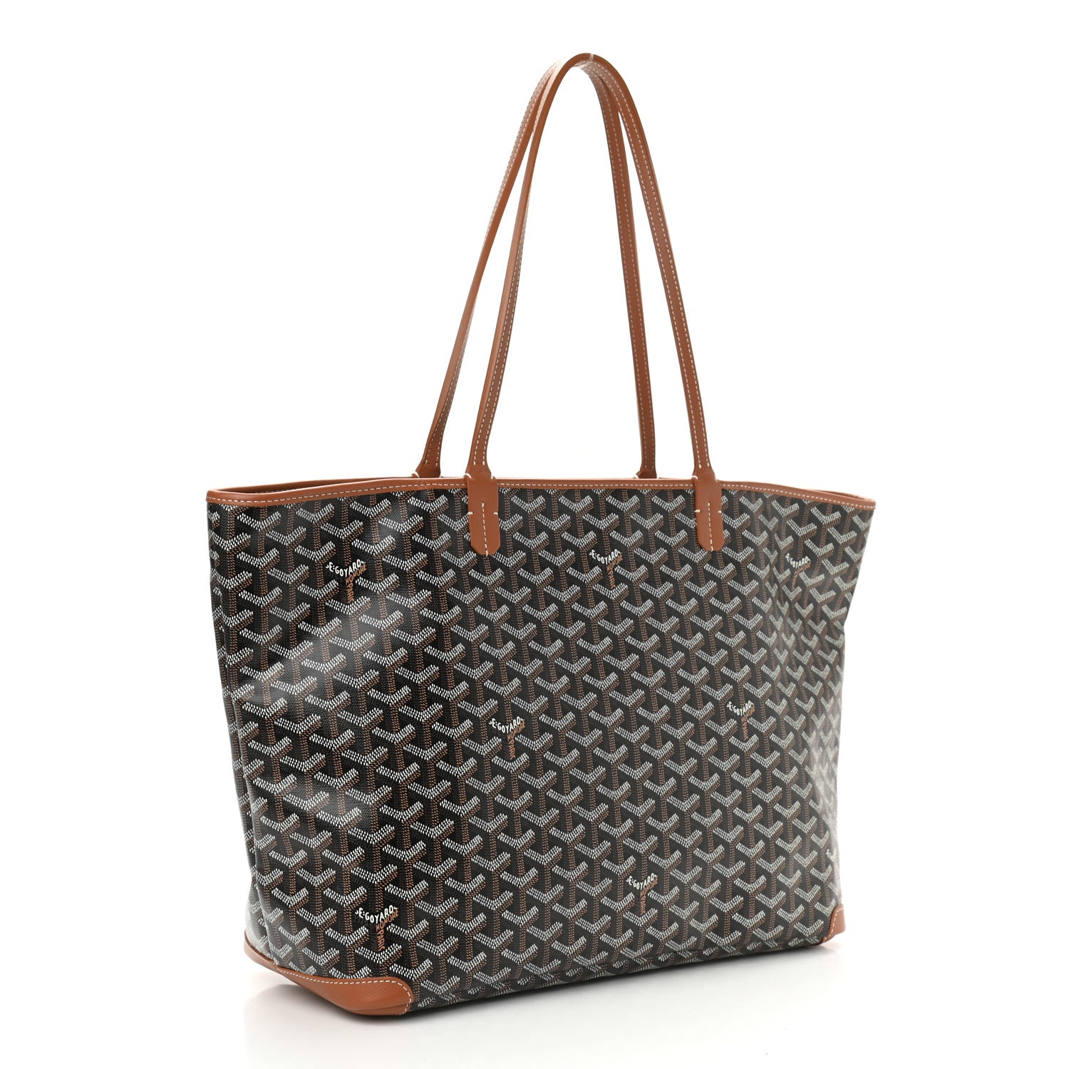Goyard Goyardine Artois MM Black Gold 3 of 10