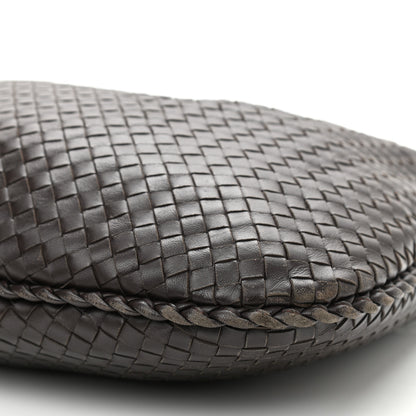 Bottega Veneta Nappa Intrecciato Large Veneta Hobo Ebano 9 of 10